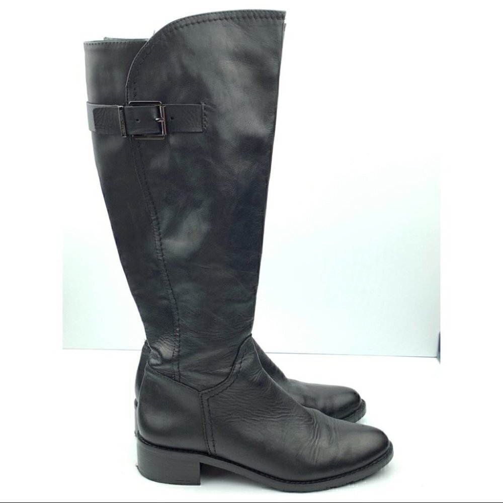 Arturo Chiang Darren knee high boots sz 8 leather
